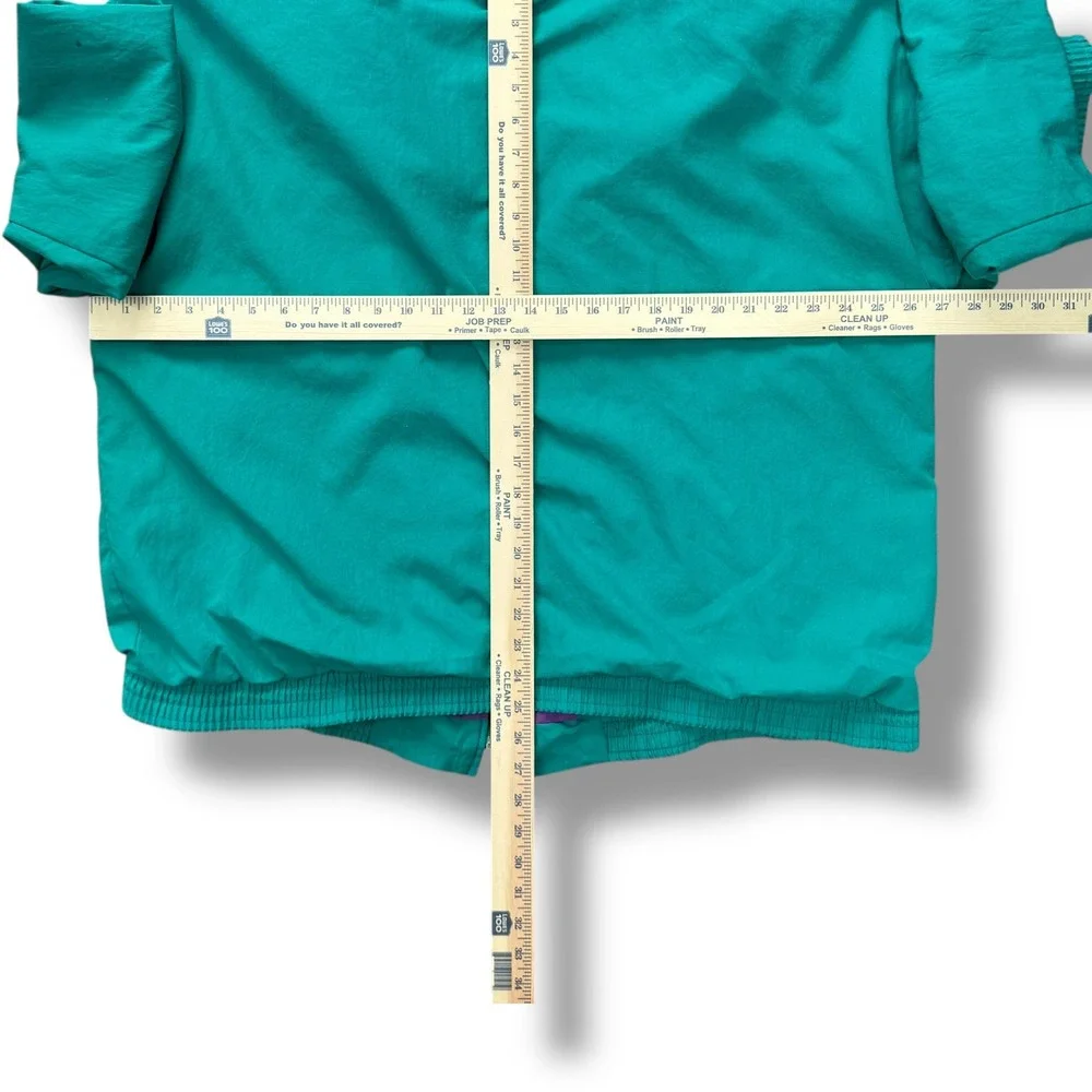 Vintage‎ 90s AT&T Network Systems Windbreaker Jacket Teal Purple XX-Large USA